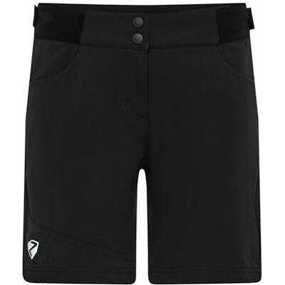 Ziener Damen NIANA-Z Fahrrad-Shorts mit Innenhose Mountainbike/Outdoor/Freizeit, Black, 38 Ziener Damen NIANA-Z Fahrrad-Shorts mit Innenhose Mountainbike/Outdoor/Freizeit, Black, 38