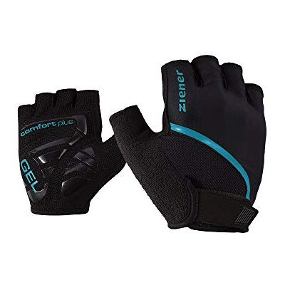 Ziener Herren Celal Fahrrad-/Mountainbike-/Radsport-Handschuhe Kurzfinger atmungsaktiv/dämpfend, sea, 7,5 Ziener Herren Celal Fahrrad-/Mountainbike-/Radsport-Handschuhe Kurzfinger atmungsaktiv/dämpfend, sea, 7,5