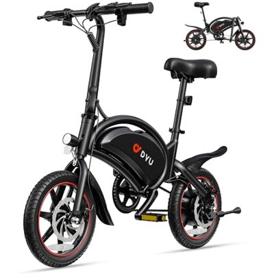 DYU D3S E-Bike Klapprad 14 Zoll Elektrofahrrad, 25 km/h Höchstgeschwindigkeit, 40 km Reichweite, Scheibenbremsen, faltbar, für Jugendliche und Erwachsene DYU D3S E-Bike Klapprad 14 Zoll Elektrofahrrad, 25 km/h Höchstgeschwindigkeit, 40 km Reichweite, Scheibenbremsen, faltbar, für Jugendliche und Erwachsene