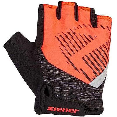 Ziener Kinder Cull Fahrrad-/Mountainbike-/Radsport-Handschuhe Kurzfinger atmungsaktiv/dämpfend, Signal Peach, L Ziener Kinder Cull Fahrrad-/Mountainbike-/Radsport-Handschuhe Kurzfinger atmungsaktiv/dämpfend, Signal Peach, L