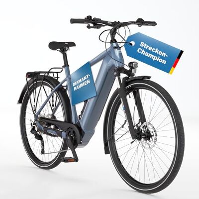Fischer E-Bike Trekking VIATOR 6.8i Ultimate Elektrofahrrad für Damen und Herren, RH 55, Mittelmotor 90 Nm, 36 V Akku Fischer E-Bike Trekking VIATOR 6.8i Ultimate Elektrofahrrad für Damen und Herren, RH 55, Mittelmotor 90 Nm, 36 V Akku
