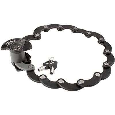 M-Wave Fahrradschloss, Falt-Disc-Schloss, 600 mm, Stahl, Clip-on-Halter, 2 Schlüssel, F 600 D von M-Wave Fahrradschloss, Falt-Disc-Schloss, 600 mm, Stahl, Clip-on-Halter, 2 Schlüssel, F 600 D von