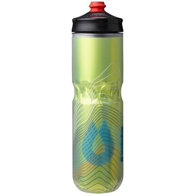 HydraPak Polar Surge isolierte Fahrrad-Wasserflasche – hoher Durchfluss, Squeeze-Flasche für Radfahren und Sport (Yellow, 700ml / 24oz) HydraPak Polar Surge isolierte Fahrrad-Wasserflasche – hoher Durchfluss, Squeeze-Flasche für Radfahren und Sport (Yellow, 700ml / 24oz)