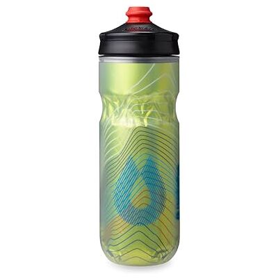 HydraPak Polar Surge isolierte Fahrrad-Wasserflasche – hoher Durchfluss, Squeeze-Flasche für Radfahren und Sport (Yellow, 600ml / 20oz) HydraPak Polar Surge isolierte Fahrrad-Wasserflasche – hoher Durchfluss, Squeeze-Flasche für Radfahren und Sport (Yellow, 600ml / 20oz)