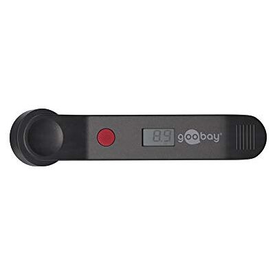 goobay 59799 Digitaler Luftdruckprüfer für Auto Fahrrad Motorrad / Luftprüfer Digital Anzeige / Reifendruckmesser PSI Bar KPA / Luftdruckmesser Druckprüfer goobay 59799 Digitaler Luftdruckprüfer für Auto Fahrrad Motorrad / Luftprüfer Digital Anzeige / Reifendruckmesser PSI Bar KPA / Luftdruckmesser Druckprüfer