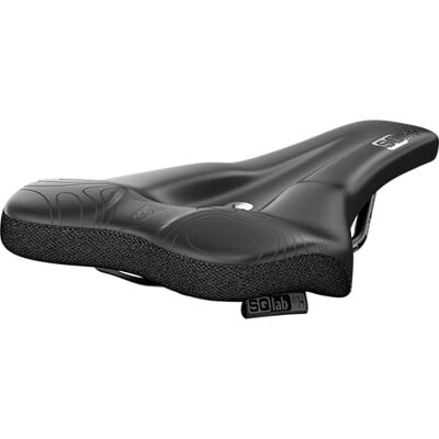 SQlab MTB Sattel 6OX ERGOWAVE Active 2.2, Fahrradsattel in schwarz, kurzer MTB Sattel, 13-16 cm SQlab MTB Sattel 6OX ERGOWAVE Active 2.2, Fahrradsattel in schwarz, kurzer MTB Sattel, 13-16 cm