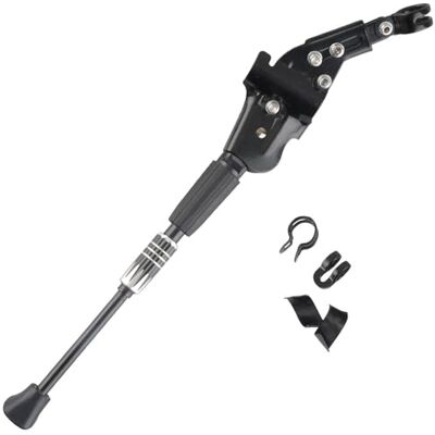 Point Mountainbike & E-Bike 26"-29" mit 3 Schellen und Gummifuß-Wetterfester Fahrradständer Hinterrad mit Direktmontage, aus Aluminium Robuster Stand, Schwarz Point Mountainbike & E-Bike 26"-29" mit 3 Schellen und Gummifuß-Wetterfester Fahrradständer Hinterrad mit Direktmontage, aus Aluminium Robuster Stand, Schwarz