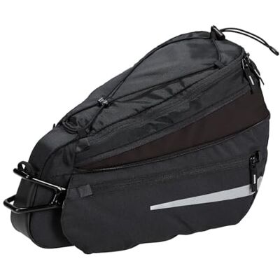 VAUDE Satteltaschen Off Road Bag M Bis 3 kg Zuladung ohne Gepäckträger, Erweiterungsbalg, Regenhülle, abnehmbarer Schultergurt, 540 g VAUDE Satteltaschen Off Road Bag M Bis 3 kg Zuladung ohne Gepäckträger, Erweiterungsbalg, Regenhülle, abnehmbarer Schultergurt, 540 g
