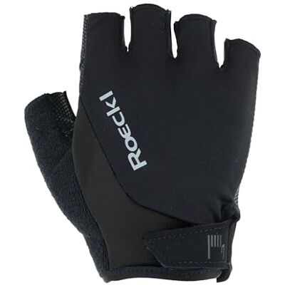 Roeckl Sports Fahrradhandschuh Basel 2, Performance Unisex Fingerhandschuh, Schwarz 7.5 Roeckl Sports Fahrradhandschuh Basel 2, Performance Unisex Fingerhandschuh, Schwarz 7.5