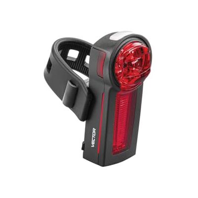 Trelock LS 740 Vector Rear – Akku-Rücklicht – USB aufladbar – StVZO zugelassen, Schwarz Trelock LS 740 Vector Rear – Akku-Rücklicht – USB aufladbar – StVZO zugelassen, Schwarz