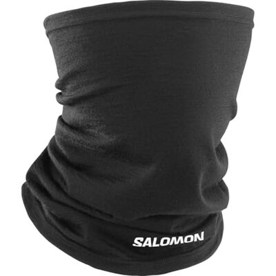 Salomon MERINO HALSMANSCHETTE weiche Wärme 100Prozent Merinowolle, dauerhafter Tragegefühl, atmungsaktiv, geruchlos, vielseitig einsetzbar für Hals oder Helm, Schutz im Freien Salomon MERINO HALSMANSCHETTE weiche Wärme 100Prozent Merinowolle, dauerhafter Tragegefühl, atmungsaktiv, geruchlos, vielseitig einsetzbar für Hals oder Helm, Schutz im Freien