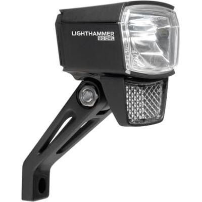Trelock LS 830-T Lighthammer 80 Lux E-Bike 6-12V Fahrradlicht – Tagfahrlicht-Modus – Inklusive Gabelhalterung ZL 410 – StVZO zugelassen Trelock LS 830-T Lighthammer 80 Lux E-Bike 6-12V Fahrradlicht – Tagfahrlicht-Modus – Inklusive Gabelhalterung ZL 410 – StVZO zugelassen