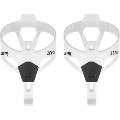 ZEFAL Pulse A2 x 2 – Set mit Zwei Flaschenhalter Fahrrad, Leicht, für Fahrrad/MTB/Rennrad, Fahrradflaschenhalterung Robust und Langlebig, 26 g, Weiss, Weiß ZEFAL Pulse A2 x 2 – Set mit Zwei Flaschenhalter Fahrrad, Leicht, für Fahrrad/MTB/Rennrad, Fahrradflaschenhalterung Robust und Langlebig, 26 g, Weiss, Weiß