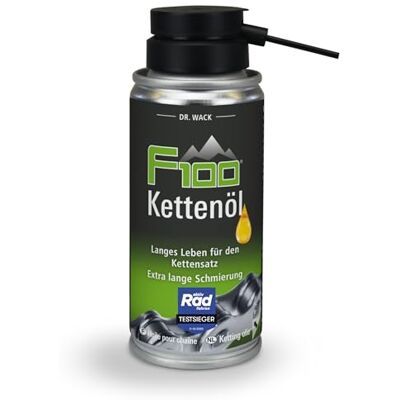 Dr. Wack F100 Kettenöl für Fahrrad 100 ml Kettenschmiermittel für weniger Verschleiß & Reibung Kettenspray mit Langzeitwirkung Schmiermittel für alle Fahrräder Hochwertige Fahrradpflege Dr. Wack F100 Kettenöl für Fahrrad 100 ml Kettenschmiermittel für weniger Verschleiß & Reibung Kettenspray mit Langzeitwirkung Schmiermittel für alle Fahrräder Hochwertige Fahrradpflege