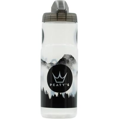 Peaty's x Fidlock Lockin Magnetische 600ml Regular Fahrrad-Trinkflasche & Halterung – Getränkehalter-Set, Alternative zum Flaschenkorb, Twist & Release, Fahrradzubehör – Mountain Clear Peaty's x Fidlock Lockin Magnetische 600ml Regular Fahrrad-Trinkflasche & Halterung – Getränkehalter-Set, Alternative zum Flaschenkorb, Twist & Release, Fahrradzubehör – Mountain Clear