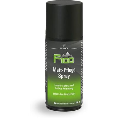 Dr. Wack F100 Matt-Pflege Spray 250 ml Fahrrad Lackspray mit Abperl-Effekt Pflegespray für langanhaltenden Schutz Für matte Oberflächen & Helme geeignet Hochwertige Fahrradpflege Dr. Wack F100 Matt-Pflege Spray 250 ml Fahrrad Lackspray mit Abperl-Effekt Pflegespray für langanhaltenden Schutz Für matte Oberflächen & Helme geeignet Hochwertige Fahrradpflege