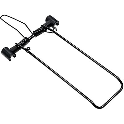 Racktime Unisex – Erwachsene Clamp-It Gepäckträgerklemmung, schwarz, One Size Racktime Unisex – Erwachsene Clamp-It Gepäckträgerklemmung, schwarz, One Size
