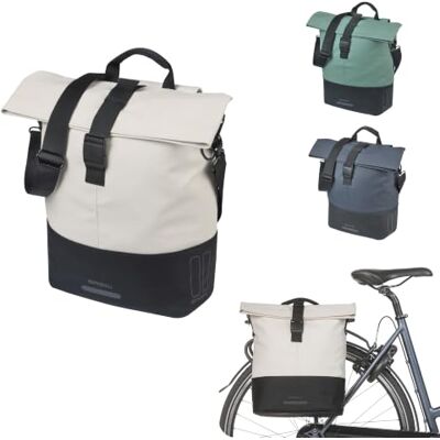 Basil Cove Fahrradtasche MIK Hooks inkl. 14-16L Robust Schwarz Weiß Basil Cove Fahrradtasche MIK Hooks inkl. 14-16L Robust Schwarz Weiß