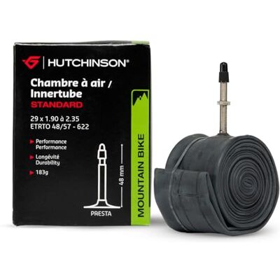 Hutchinson Schlauch MTB Standard Strapazierfähig und pannensicher Schrader- und Presta-Ventile Dicke 0,9 mm Hutchinson Schlauch MTB Standard Strapazierfähig und pannensicher Schrader- und Presta-Ventile Dicke 0,9 mm