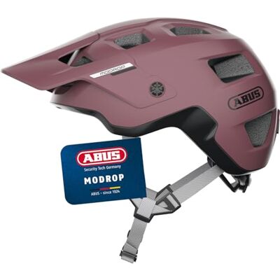 ABUS MTB-Helm MoDrop robuster Fahrradhelm mit guter Belüftung für Mountainbiker individuelle Passform Unisex Rot, M ABUS MTB-Helm MoDrop robuster Fahrradhelm mit guter Belüftung für Mountainbiker individuelle Passform Unisex Rot, M