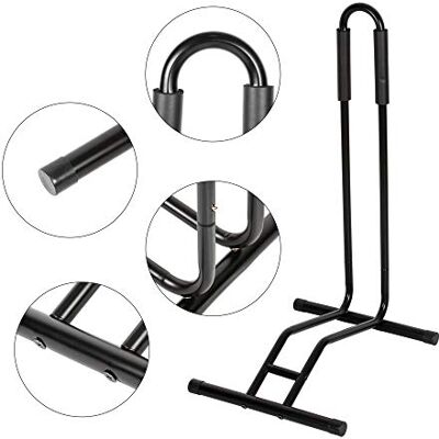 RASENFREUND Fahrradständer Easy Ausstellungsständer Schwarz bis 6cm Abstellständer bis 28" Fahrradgröße Anti Slip Füße Ständer für Fahrräder/E-Bike/Wartungsständer RASENFREUND Fahrradständer Easy Ausstellungsständer Schwarz bis 6cm Abstellständer bis 28" Fahrradgröße Anti Slip Füße Ständer für Fahrräder/E-Bike/Wartungsständer