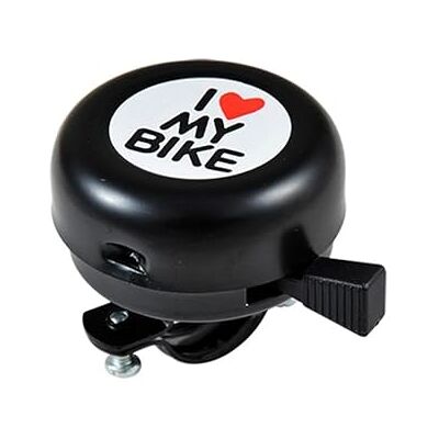 cyclingcolors Fahrradklingel Rollerklingel klingel Hupe schwarz i Love My Bike cyclingcolors Fahrradklingel Rollerklingel klingel Hupe schwarz i Love My Bike