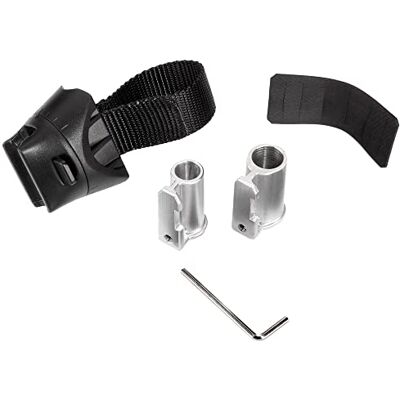 Kryptonite Bügelschlosshalter Flex Frame Schlosshalterung, Schwarz, 25 mm x 80 mm Kryptonite Bügelschlosshalter Flex Frame Schlosshalterung, Schwarz, 25 mm x 80 mm