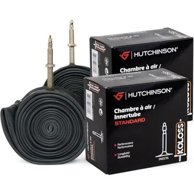 Hutchinson 2 Stück Fahrradschlauch MTB 29x2.30/2.85 Presta Ventil schwarz Hutchinson 2 Stück Fahrradschlauch MTB 29x2.30/2.85 Presta Ventil schwarz