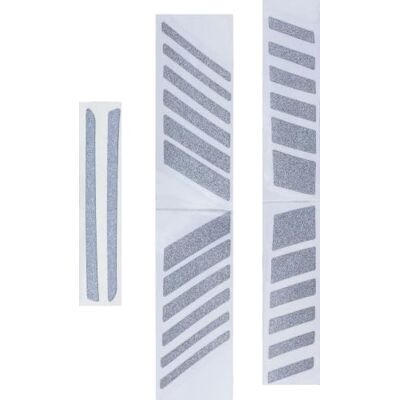 ABUS Reflector Sticker Set HYBAN 2.0 zur Verbesserung der Sichtbarkeit ABUS Reflector Sticker Set HYBAN 2.0 zur Verbesserung der Sichtbarkeit