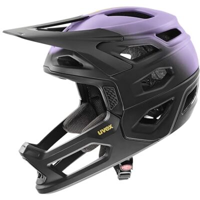 Uvex Revolt Fahrradhelm, Lilac-Black matt, 52-57 cm individuelle Größenanpassung optimierte Belüftung Uvex Revolt Fahrradhelm, Lilac-Black matt, 52-57 cm individuelle Größenanpassung optimierte Belüftung