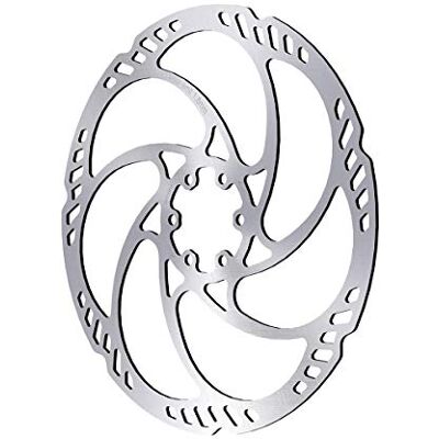 Magura Disco freno per bicicletta Storm HC, Ø 203 mm, 6 fori, 6 viti, colore: argento Magura Disco freno per bicicletta Storm HC, Ø 203 mm, 6 fori, 6 viti, colore: argento