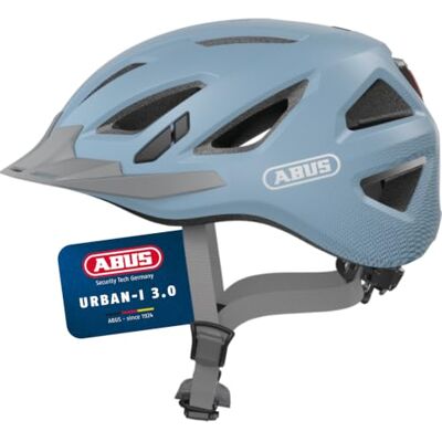 ABUS Stadthelm Urban-I 3.0 Fahrradhelm mit Rücklicht, Schirm und Magnetverschluss für Damen und Herren ABUS Stadthelm Urban-I 3.0 Fahrradhelm mit Rücklicht, Schirm und Magnetverschluss für Damen und Herren