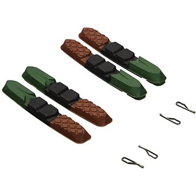 XLC Bremsschuhe Ersatzbremsgummi BS-X09 4er Set 72 mm, mehrfarbig, 2500384700 XLC Bremsschuhe Ersatzbremsgummi BS-X09 4er Set 72 mm, mehrfarbig, 2500384700