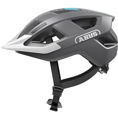 ABUS Fahrradhelm Aduro 3.0 – Sportiver City-Helm in stilvollem Design für alltägliche und sportliche Touren – für Damen und Herren – Grau, Größe M ABUS Fahrradhelm Aduro 3.0 – Sportiver City-Helm in stilvollem Design für alltägliche und sportliche Touren – für Damen und Herren – Grau, Größe M