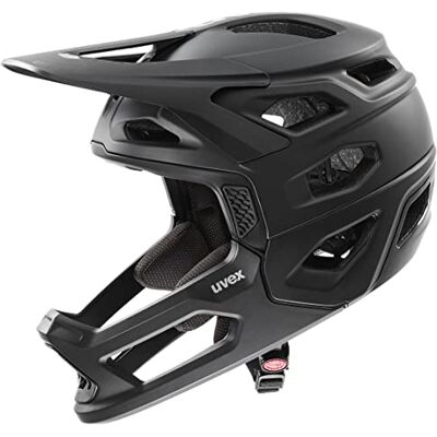 Uvex Revolt Fahrradhelm, All Black matt, 52-57 cm individuelle Größenanpassung optimierte Belüftung Uvex Revolt Fahrradhelm, All Black matt, 52-57 cm individuelle Größenanpassung optimierte Belüftung