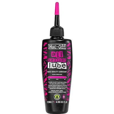 Muc-Off All-Weather Chain Lube Allwetter- Kettenöl, 120 ml Biologisch Abbaubares Schmierfett Kettenfett, Kettenspray Fahrrad, Für alle Arten von Fahrrädern Formuliert Für Alle Wetterbedingungen Muc-Off All-Weather Chain Lube Allwetter- Kettenöl, 120 ml Biologisch Abbaubares Schmierfett Kettenfett, Kettenspray Fahrrad, Für alle Arten von Fahrrädern Formuliert Für Alle Wetterbedingungen