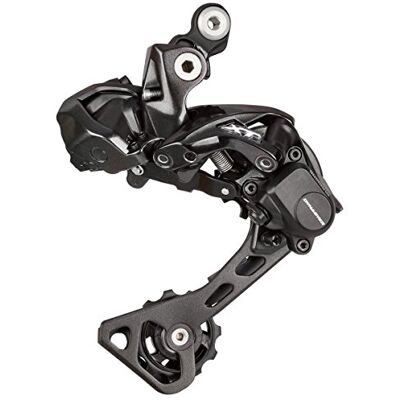 Shimano Rear Derailleur Deore XT Di2 Schaltwerk Top-Normal Shad+, Schwarz, One Size Shimano Rear Derailleur Deore XT Di2 Schaltwerk Top-Normal Shad+, Schwarz, One Size