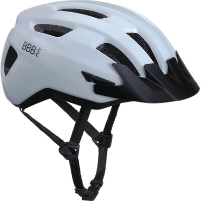 BBB Cycling Fahrradhelm für MTB und Rennrad Damen und Herren mit abnehmbarem Visier Condor 2.0 BHE-173 Weiß Glänzend Größe M (52–58 cm) BBB Cycling Fahrradhelm für MTB und Rennrad Damen und Herren mit abnehmbarem Visier Condor 2.0 BHE-173 Weiß Glänzend Größe M (52–58 cm)
