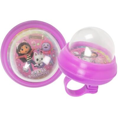 Tataway Squeeze Bell Gabby's Dollhouse Fahrradklingel für Kinder, rosa, mit offizieller DreamWorks-Grafik — Universal-Fahrradklingel mit Sound und einfacher Montage für Mädchenfahrräder Tataway Squeeze Bell Gabby's Dollhouse Fahrradklingel für Kinder, rosa, mit offizieller DreamWorks-Grafik — Universal-Fahrradklingel mit Sound und einfacher Montage für Mädchenfahrräder