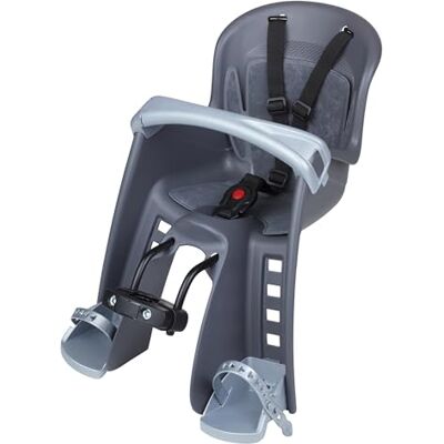 Prophete Sicherheits-Kindersitz Bilby Junior für Kinder von 9 bis 15 kg ideal für Fahrräder und E-Bikes mit einfacher Quick-Release-Halterung und verstellbarem Sicherheitsgurt Prophete Sicherheits-Kindersitz Bilby Junior für Kinder von 9 bis 15 kg ideal für Fahrräder und E-Bikes mit einfacher Quick-Release-Halterung und verstellbarem Sicherheitsgurt