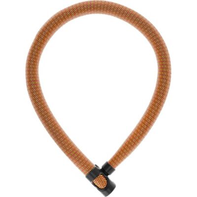 ABUS Kettenschloss IVERA Chain 7210 – Fahrradschloss mit hochflexibler IvyTex-Kunstfaserummantelung – -Sicherheitslevel 8 – 110 cm – Orange ABUS Kettenschloss IVERA Chain 7210 – Fahrradschloss mit hochflexibler IvyTex-Kunstfaserummantelung – -Sicherheitslevel 8 – 110 cm – Orange