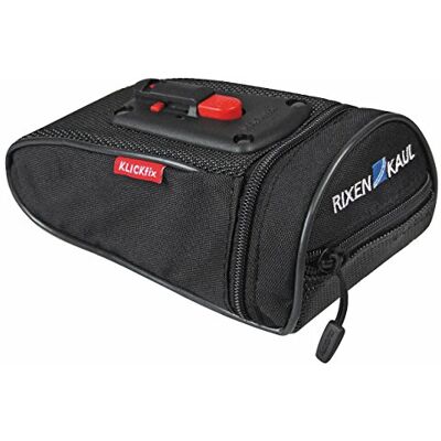 KlickFix 0296S Satteltasche Micro 80 Plus, Schwarz, 18 x 8 x 6 cm KlickFix 0296S Satteltasche Micro 80 Plus, Schwarz, 18 x 8 x 6 cm