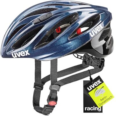 Uvex boss Race Fahrradhelm, deep Space-Black, 52-56 cm individuelle Größenanpassung waschbare Innenausstattung Uvex boss Race Fahrradhelm, deep Space-Black, 52-56 cm individuelle Größenanpassung waschbare Innenausstattung