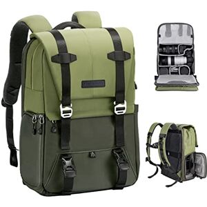 K&F CONCEPT Kamerarucksack 20L, Große Camera Backpack 15,6 Zoll Laptopfach, Spritzwassergeschutzt Fotorucksack mit Regenschutz, Kameratasche Groß für DSLR SLR K&F CONCEPT Kamerarucksack 20L, Große Camera Backpack 15,6 Zoll Laptopfach, Spritzwassergeschutzt Fotorucksack mit Regenschutz, Kameratasche Groß für DSLR SLR