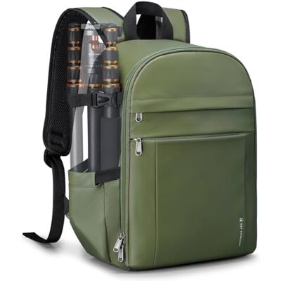 K&F CONCEPT Kamerarucksack Fotorucksack Kompakt & Leicht mit Regenschutz Camera Backpack für Spiegelreflex DSLR SLR Stativ, Kameratasche für Fotografie & Alltag Grün B19 K&F CONCEPT Kamerarucksack Fotorucksack Kompakt & Leicht mit Regenschutz Camera Backpack für Spiegelreflex DSLR SLR Stativ, Kameratasche für Fotografie & Alltag Grün B19