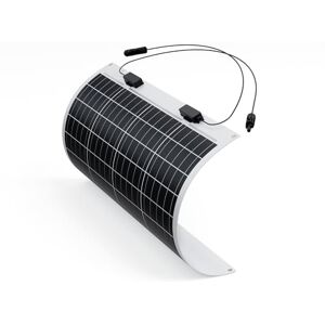 Renogy Extrem Flexibles, monokristallines Solarpanel. 50W Flexible schwarz Renogy Extrem Flexibles, monokristallines Solarpanel. 50W Flexible schwarz