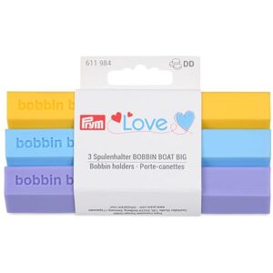 Prym Love 611984 Spulenhalter Jumbo BOBBIN BOAT, 3 Stück Prym Love 611984 Spulenhalter Jumbo BOBBIN BOAT, 3 Stück