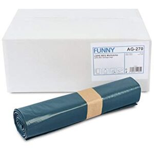 Funny AG-270 LDPE Abfallbeutel - 70L, Blau, 575x1000mm Funny AG-270 LDPE Abfallbeutel - 70L, Blau, 575x1000mm
