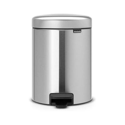 Brabantia ,112645,Treteimer AA8mit Inneneimeraus Kunststoff, stahl,Matt Stahl, 5 Liter Brabantia ,112645,Treteimer AA8mit Inneneimeraus Kunststoff, stahl,Matt Stahl, 5 Liter