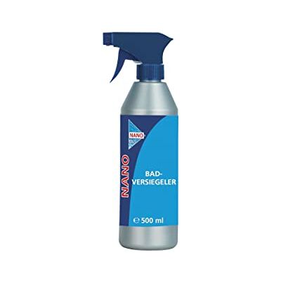 Maximex Nano Badversiegler, Sprühflasche mit 500 ml Inhalt, effektiver Reiniger für das Badezimmer, Oberflächenversiegelung gegen Kalk- und Seifenflecken auf Fliesen, langanhaltende Wirkung Maximex Nano Badversiegler, Sprühflasche mit 500 ml Inhalt, effektiver Reiniger für das Badezimmer, Oberflächenversiegelung gegen Kalk- und Seifenflecken auf Fliesen, langanhaltende Wirkung
